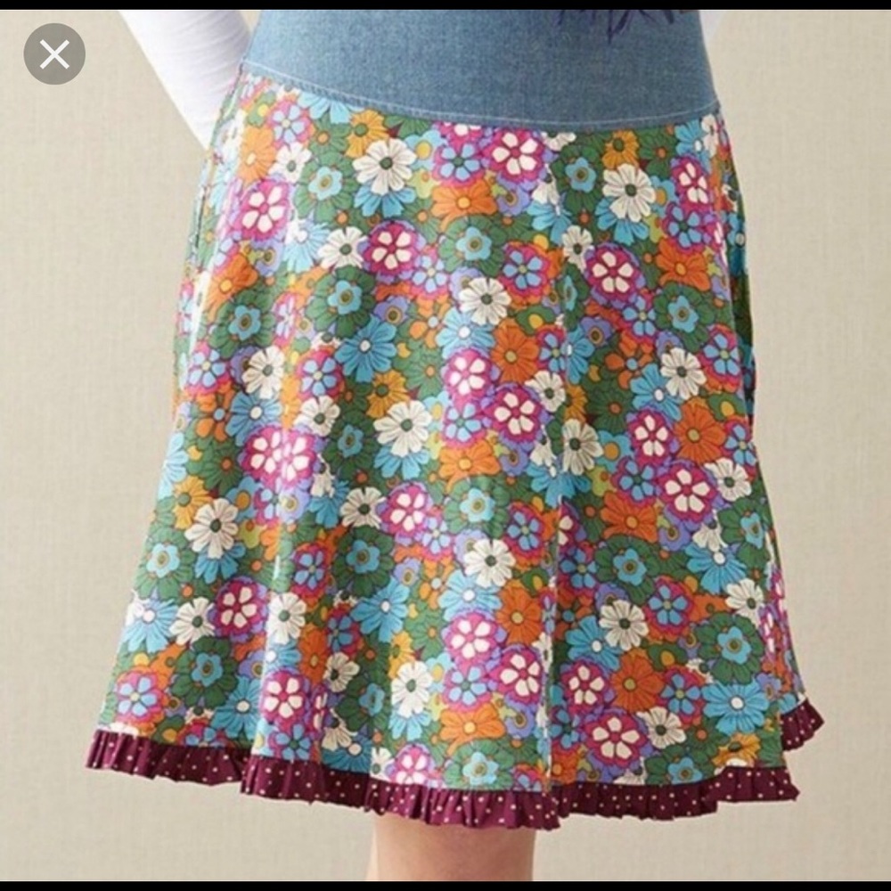 Matilda Jane XS Paint by Numbers Skirt
